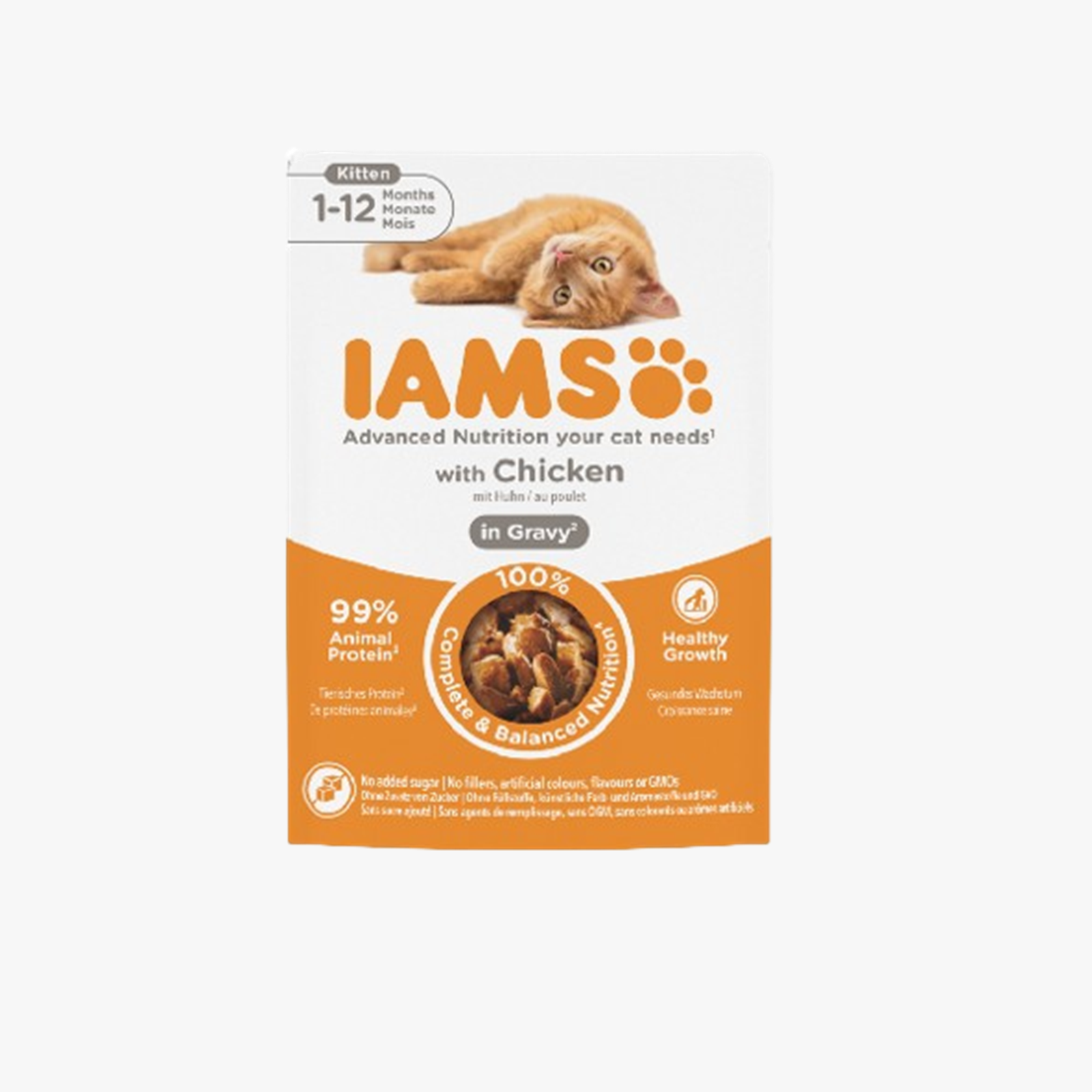 Iams Delights Kitten with Chicken - Case by 24