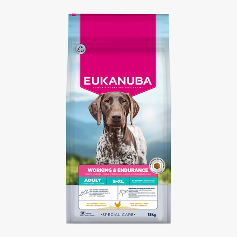 Eukanuba Dog Daily Care Adult All Breed Performance Working & Endurance 15kg