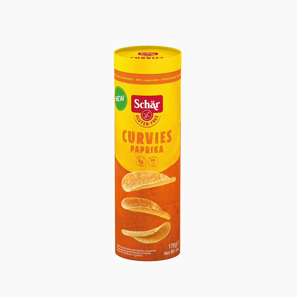 Schär Curvies Paprika 170G (Case X10)