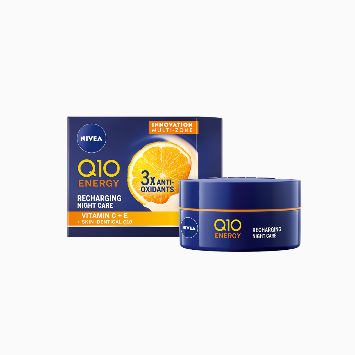 NIVEA Q10 Energy Night Cream 50Ml