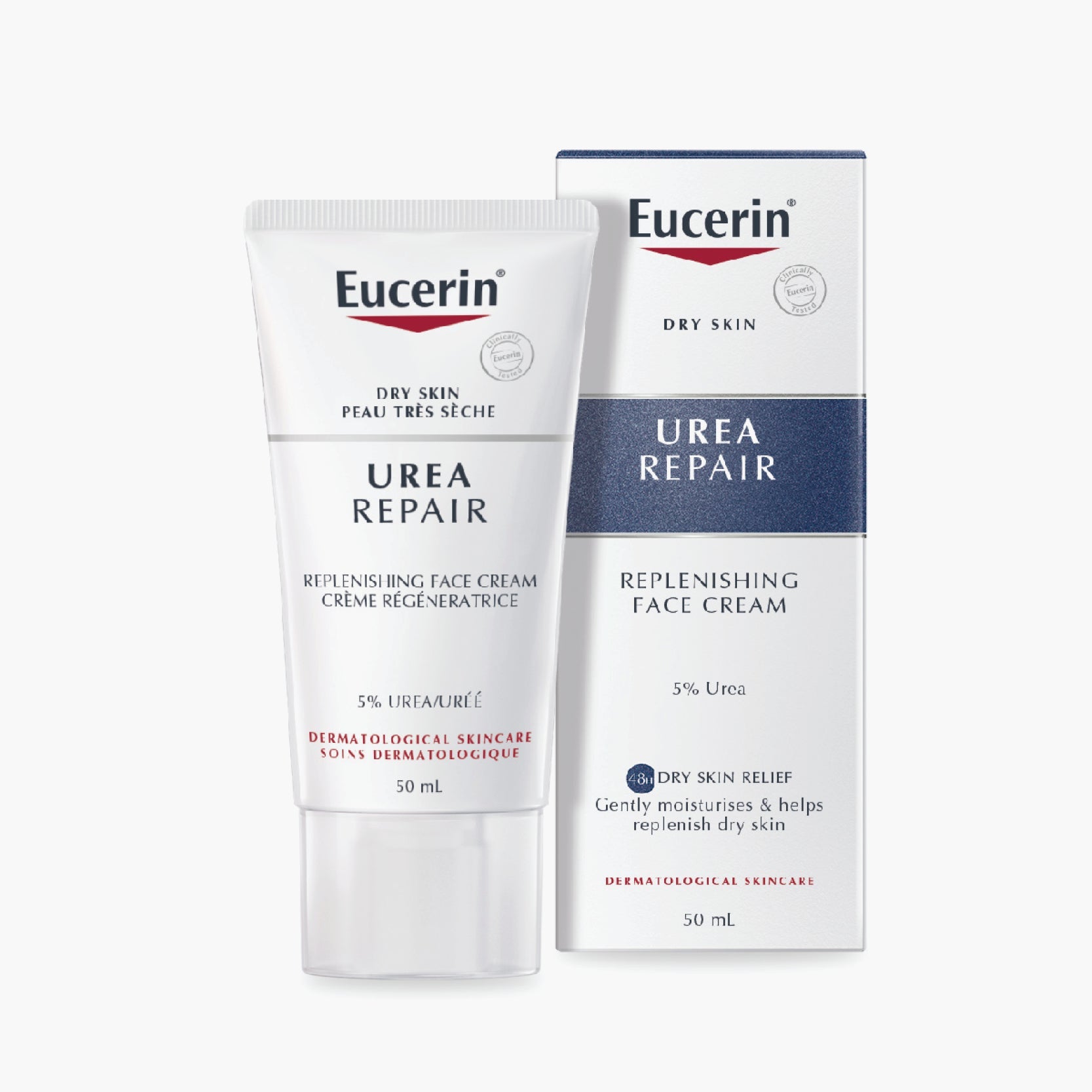 Eucerin Dry Replenishing Face Cream 5 Urea 50Ml MUST_HAVES MALTA