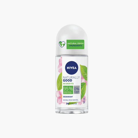 NIVEA Deo Naturally Good Bio Green Tea Fml Roll-On