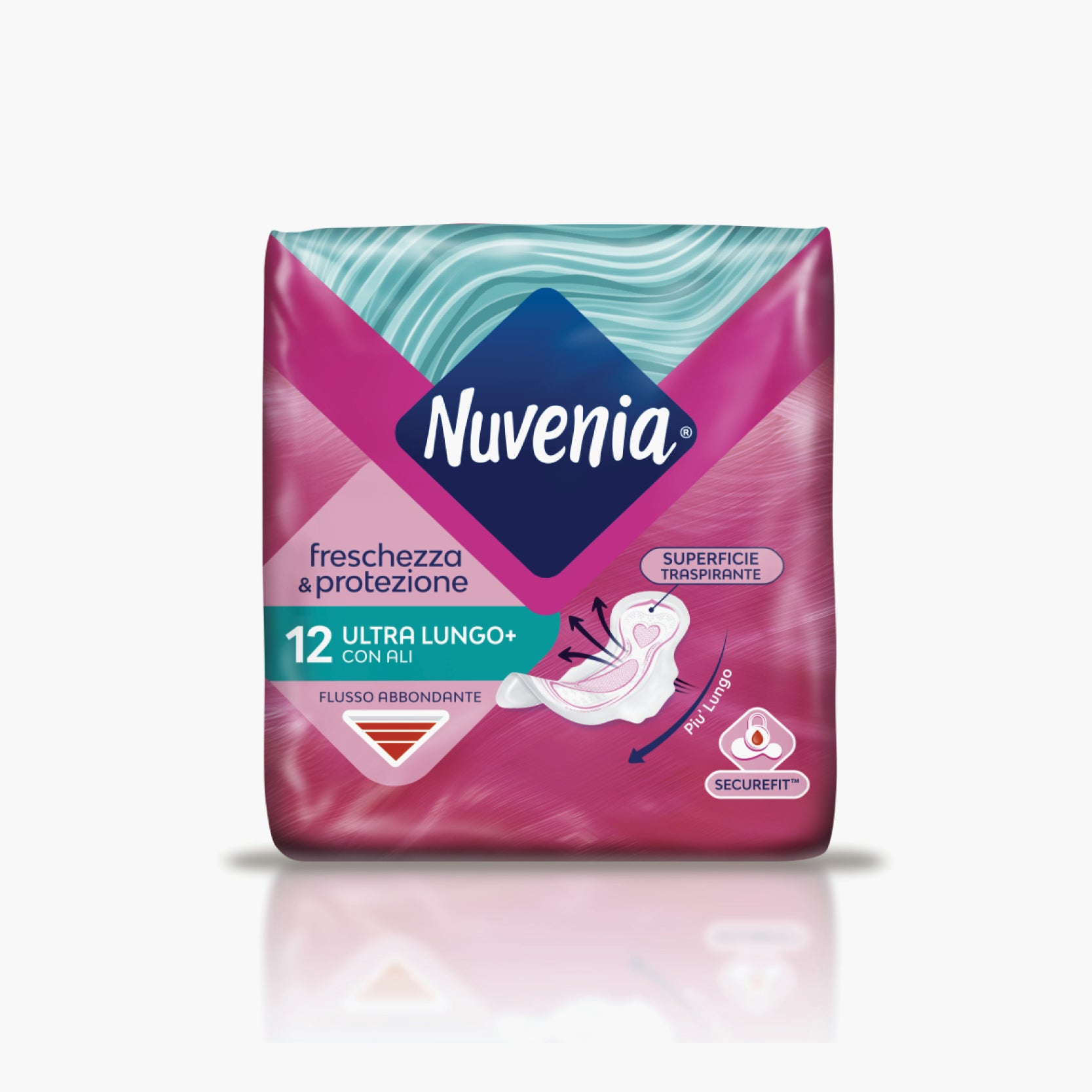 Nuvenia Ultra Long Pads with Wings 12pcs