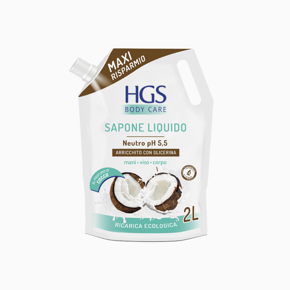 HGS Liquid Soap 3In1 Coconut 2L